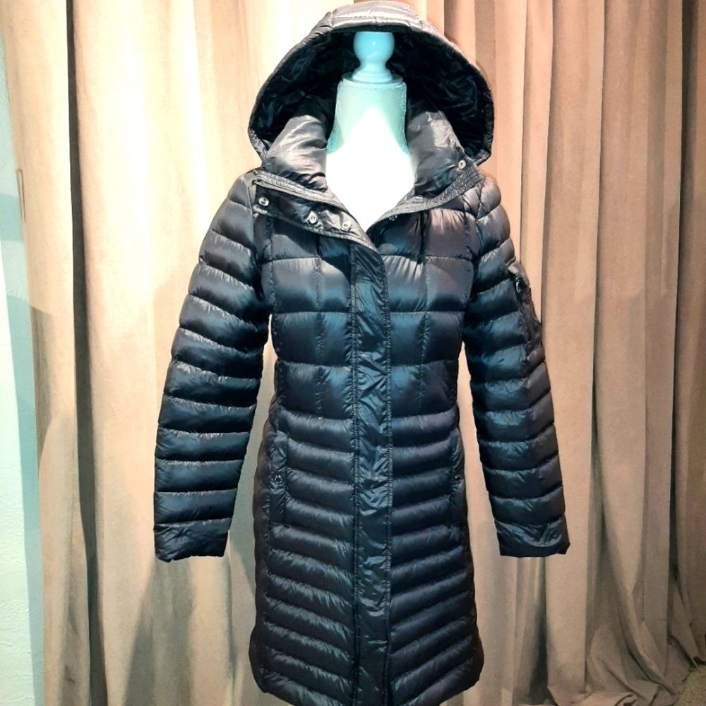Lauren down/feather puffer coat